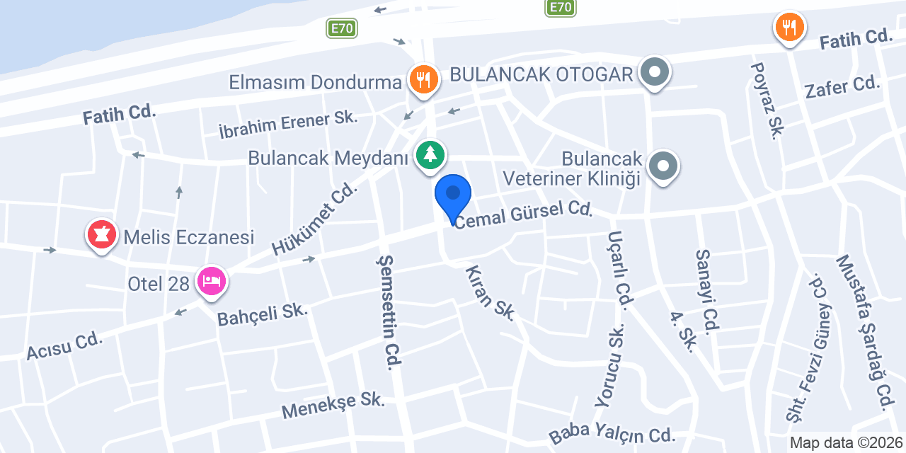 Bulancak Vergi Dairesi konumu