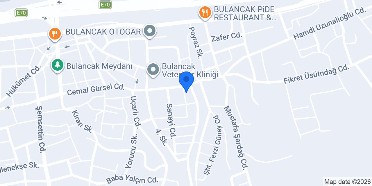 Hendenoğlu Ekmek Fırını konumu