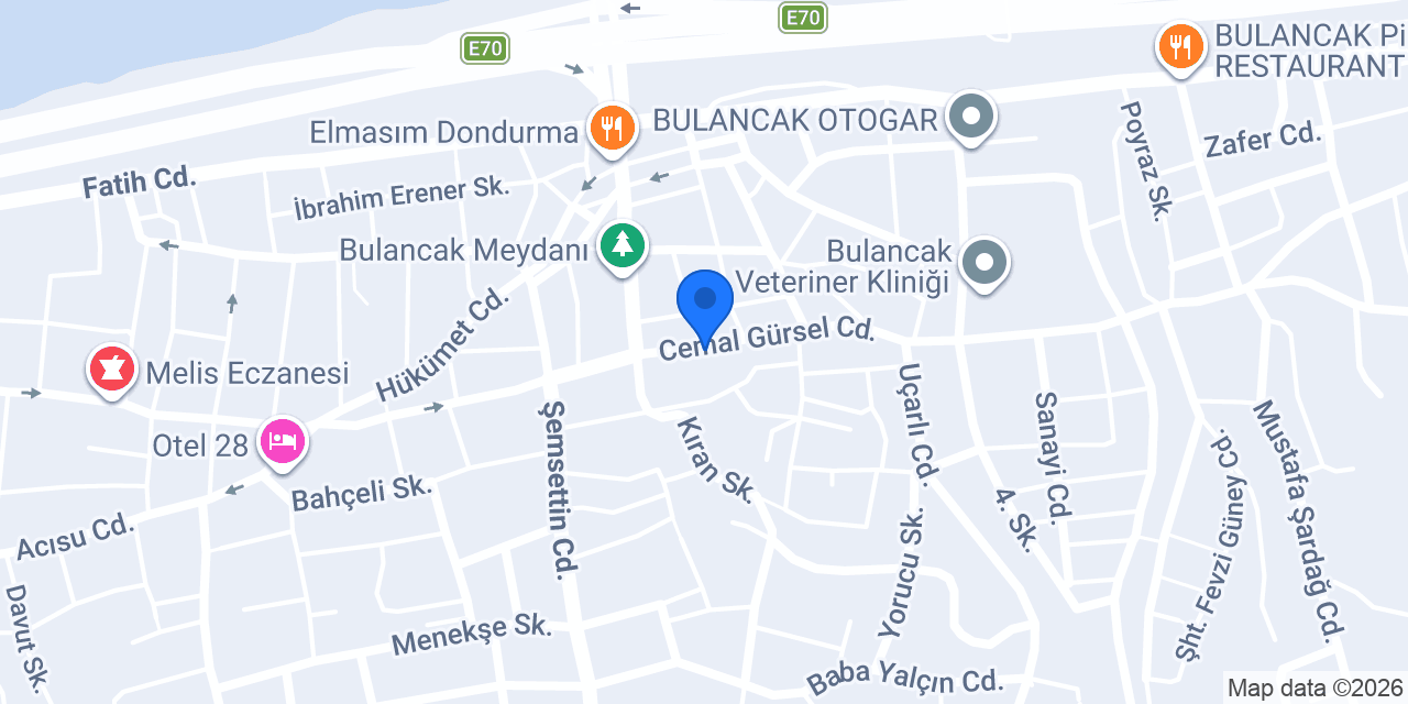 AVUKAT İSA YÜCEL konumu
