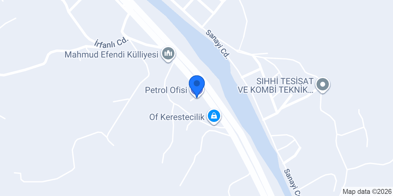 Petrol Ofisi konumu