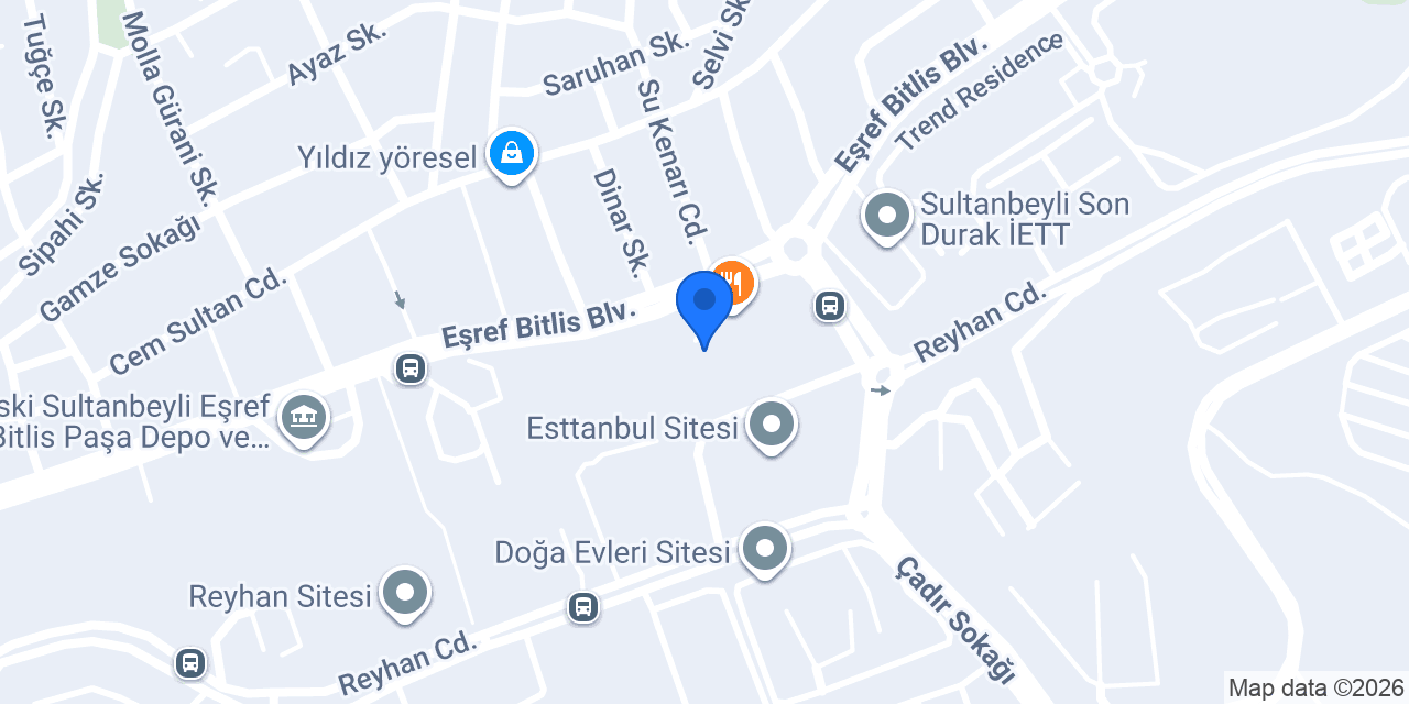 Ponçik City Alaçatı konumu