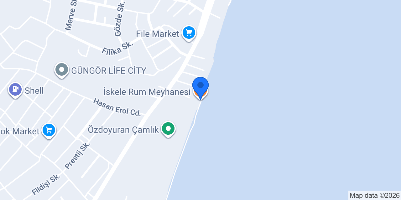 İskele Rum Meyhanesi konumu