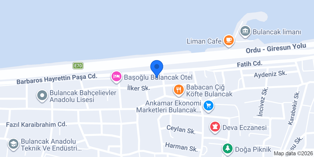 Eray Oto Lastik konumu