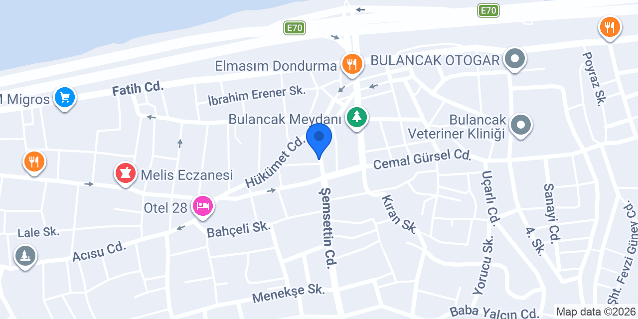 Hayri Optik Bulancak konumu