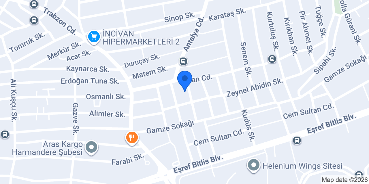 Yıldırım Tekstil konumu