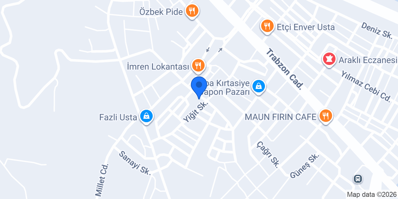 Bedir Pastenesi konumu