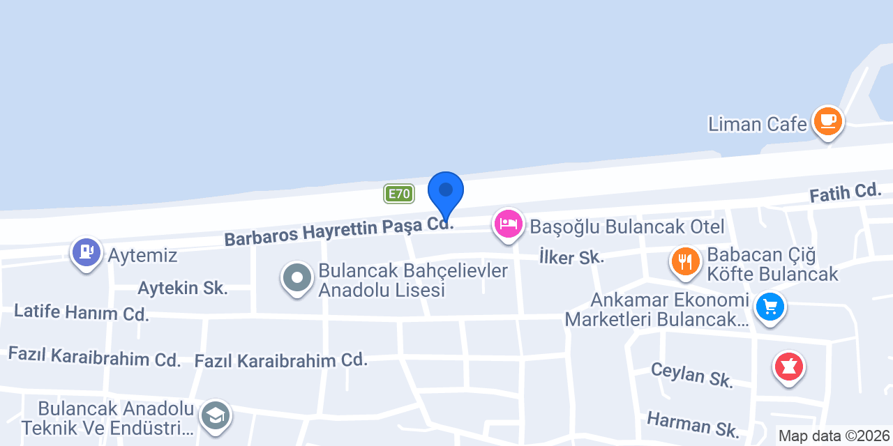 Çiğköfteci Ömer Usta konumu