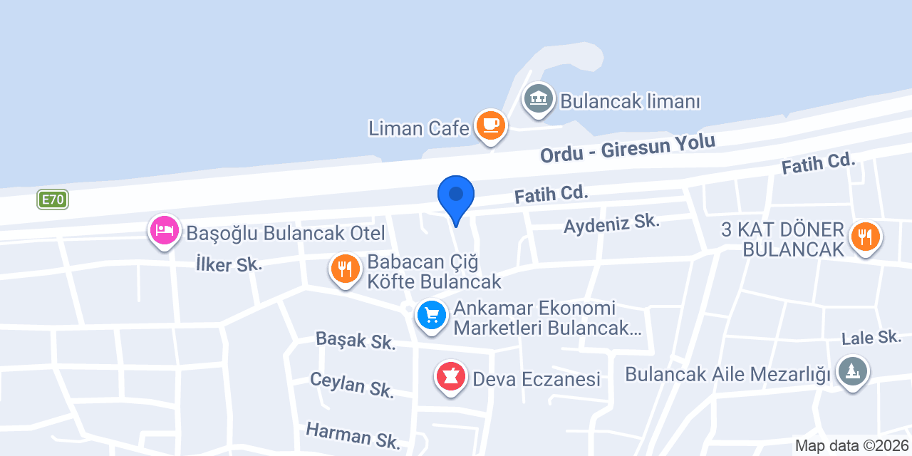 Güneş Alüminyum konumu