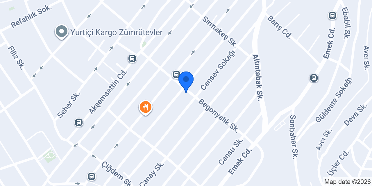KAYALI TİCARET Mobilya Aksesuarı konumu
