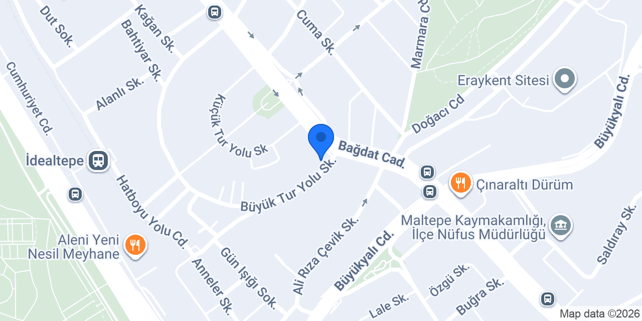 Eczane İdealtepe konumu