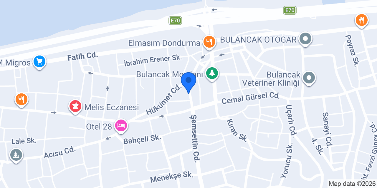 Kardelen Eczanesi konumu