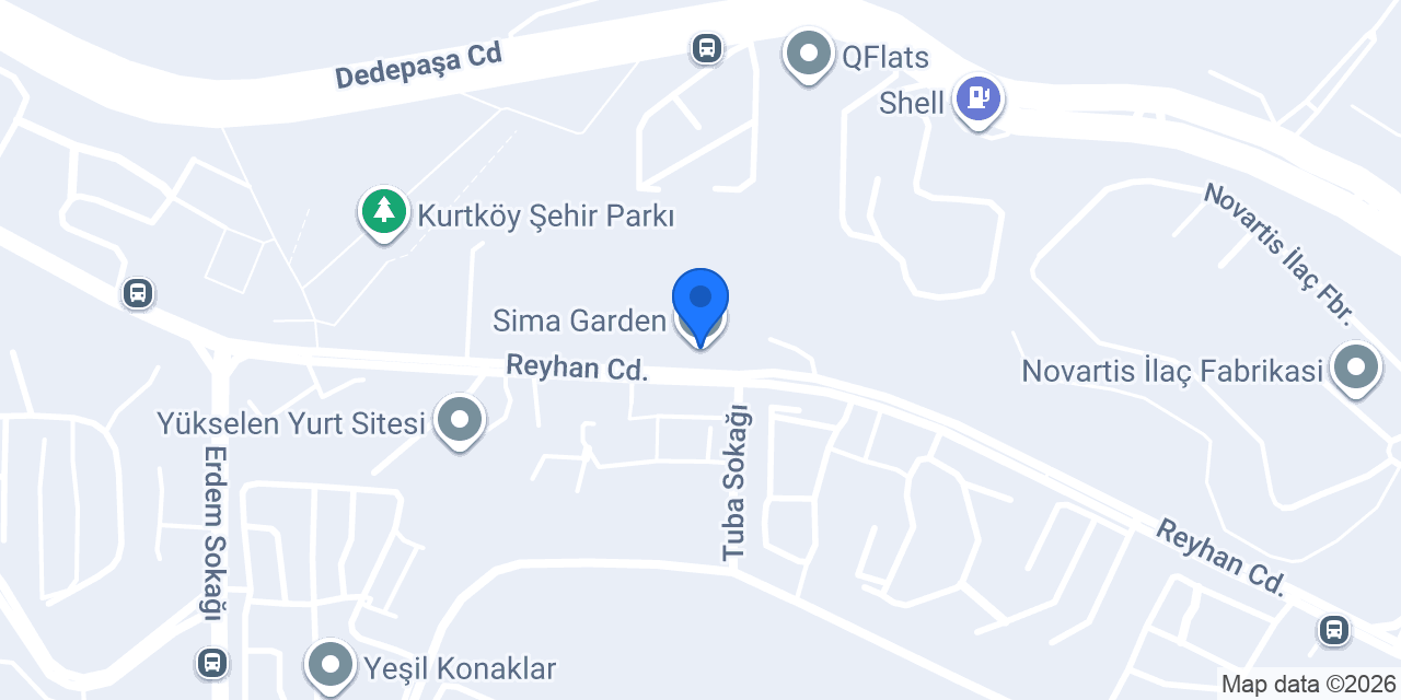 Sima Garden konumu