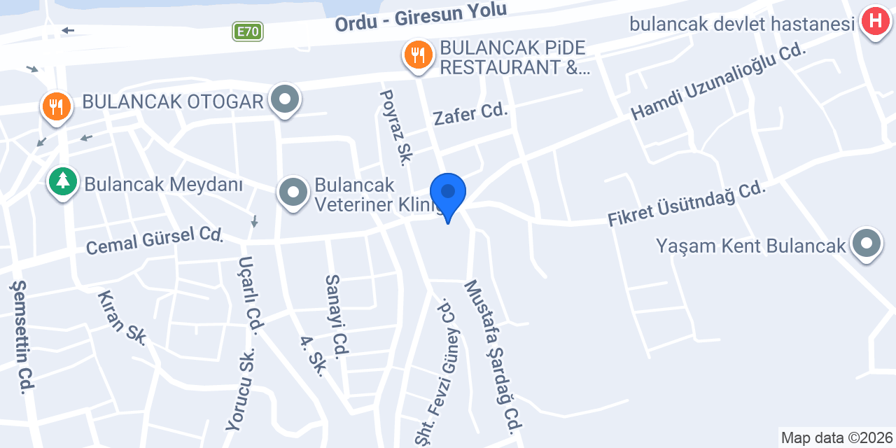 Numune Ekmek Fırını konumu