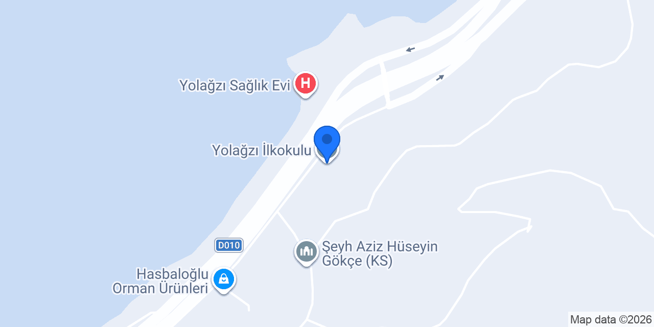 Yolağzı İlkokulu konumu