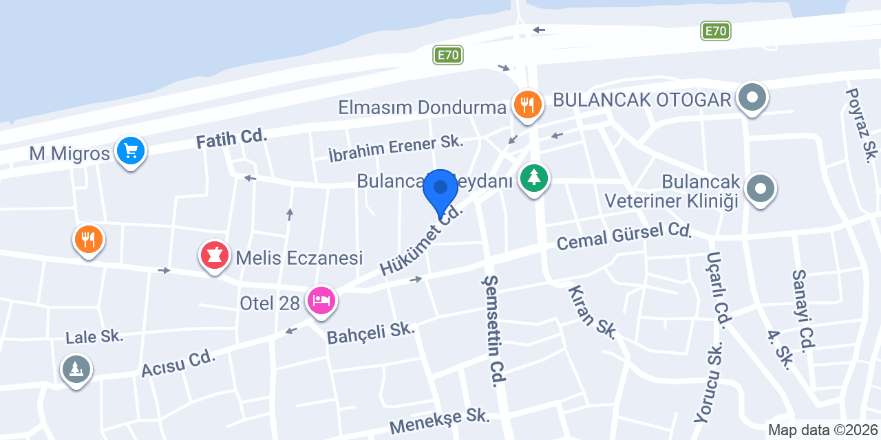 Klinik Psikolog Neslişah CİNALİ konumu