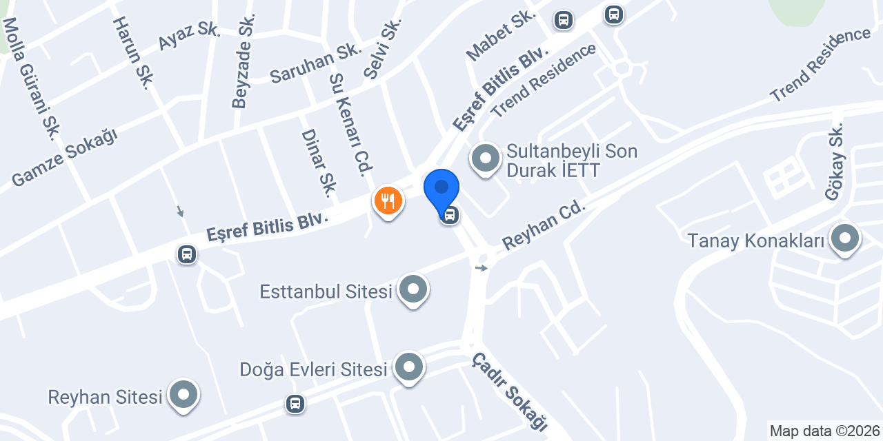 Africa Veteriner Kliniği konumu