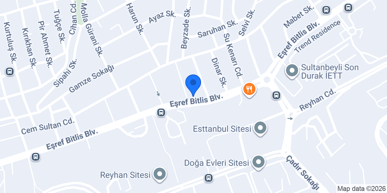 Yılmaz erkek kuaförü konumu
