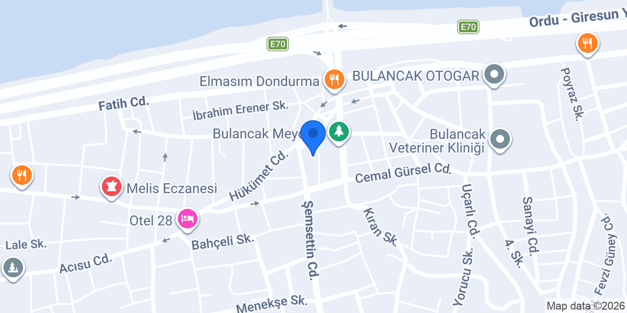 MERKEZ TAKSİ konumu