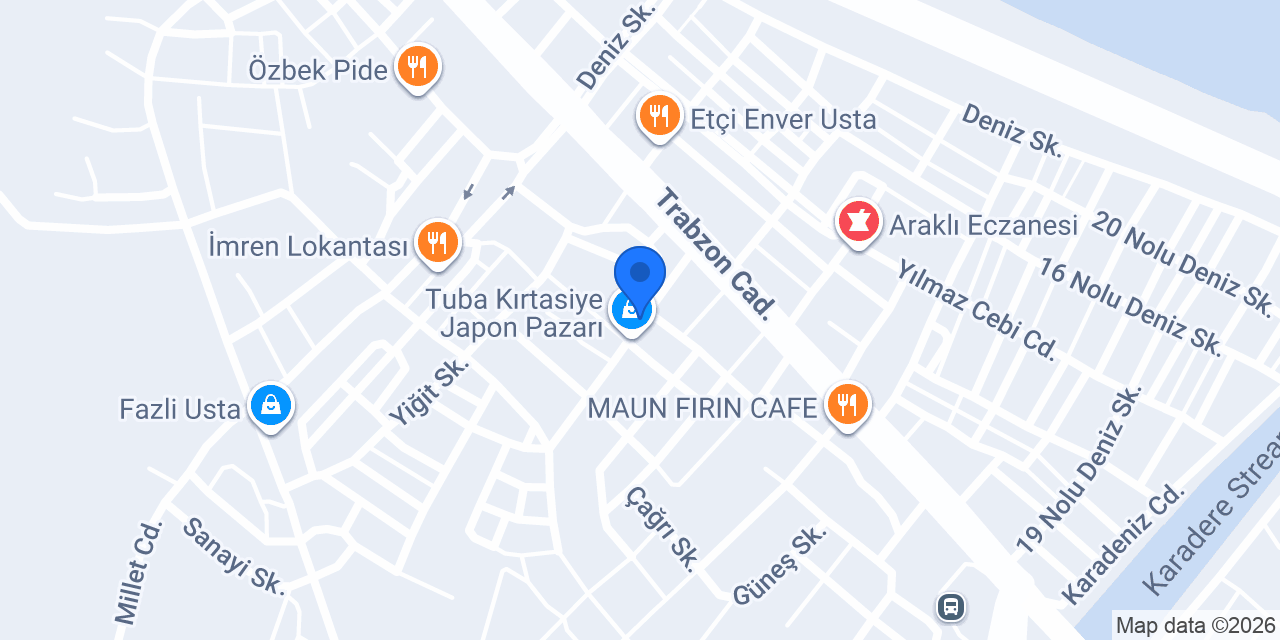 MERKEZ ECZANESİ konumu