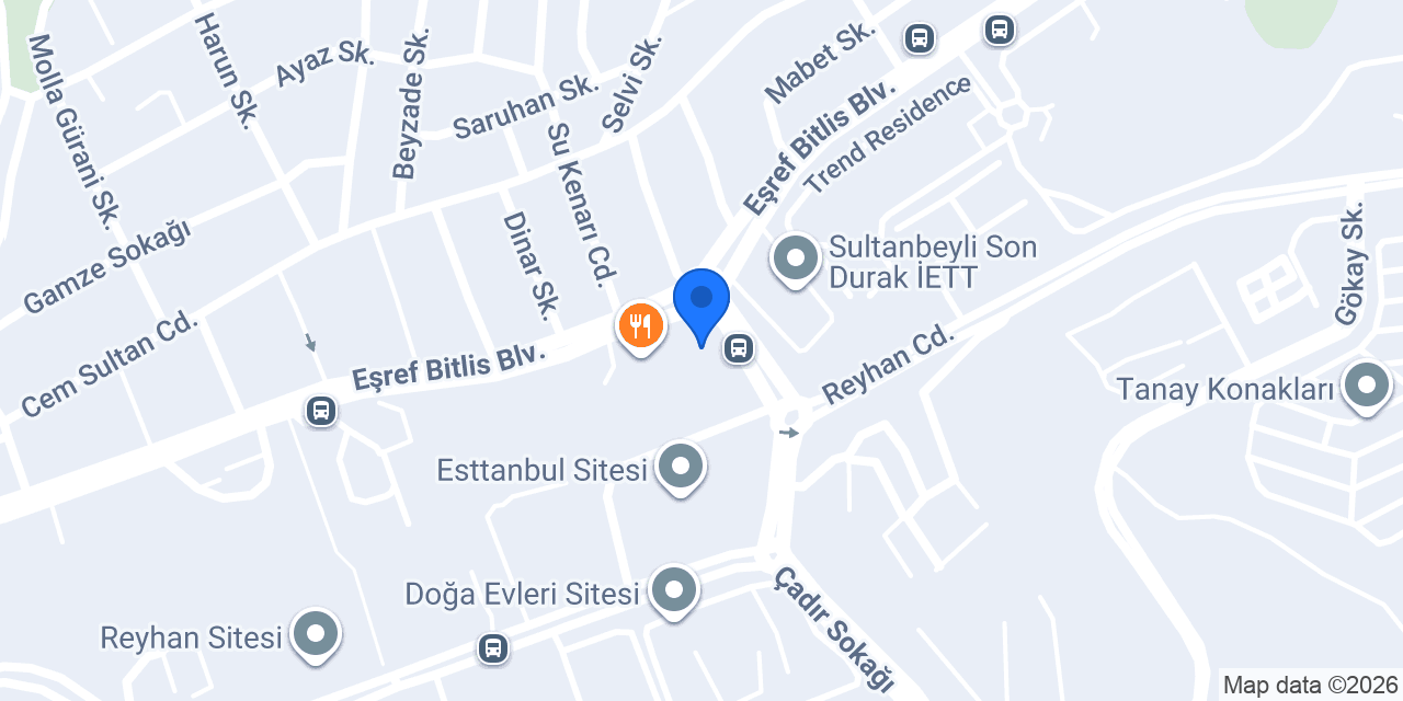 DAYIBEY Pide&Lahmacun Salonu konumu