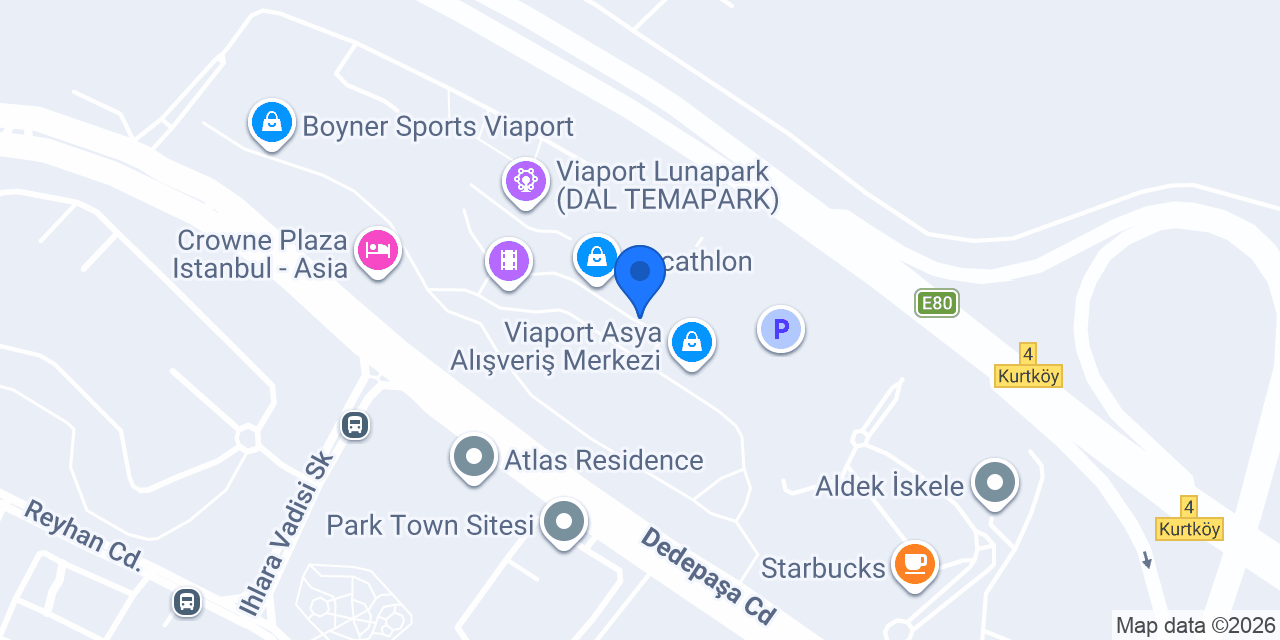 Garanti BBVA Vıaport / Kurtköy Şubesi konumu