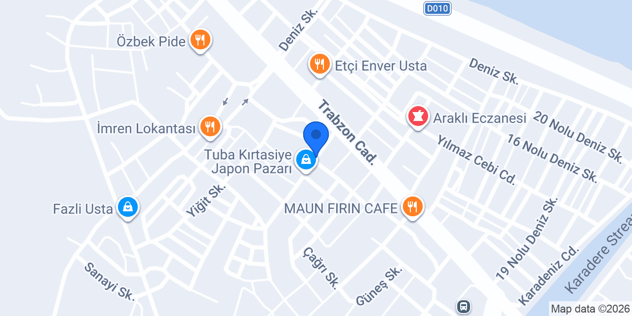 Harbi et pazarı konumu