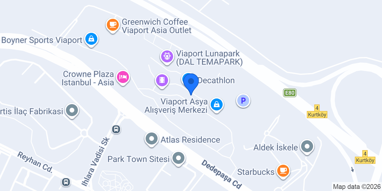 MADO Vıaport Avm konumu