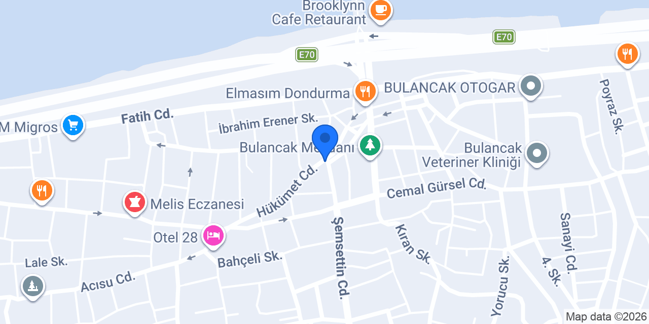 Avukat Tuncer Korkmaz konumu
