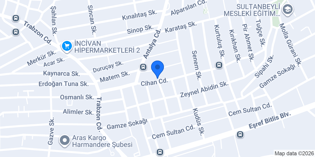 Elvan Yapi Mobilya Ve Tasarim konumu