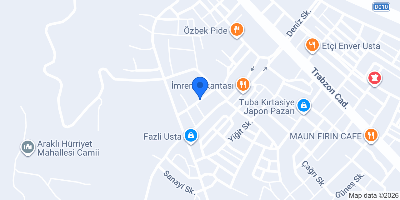 eryiğit pideci konumu