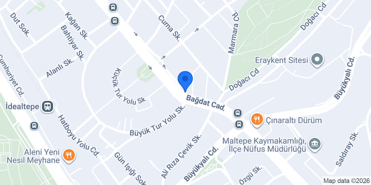 Maydonoz Döner İdealtepe konumu