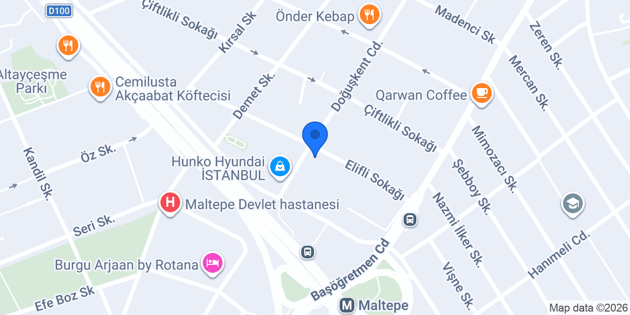Anadolu Mühendislik konumu