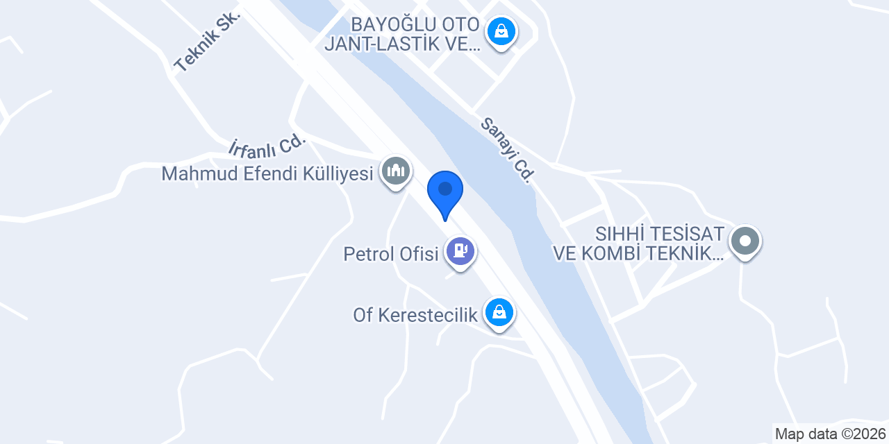 Çapoğlu Oto Lastik konumu
