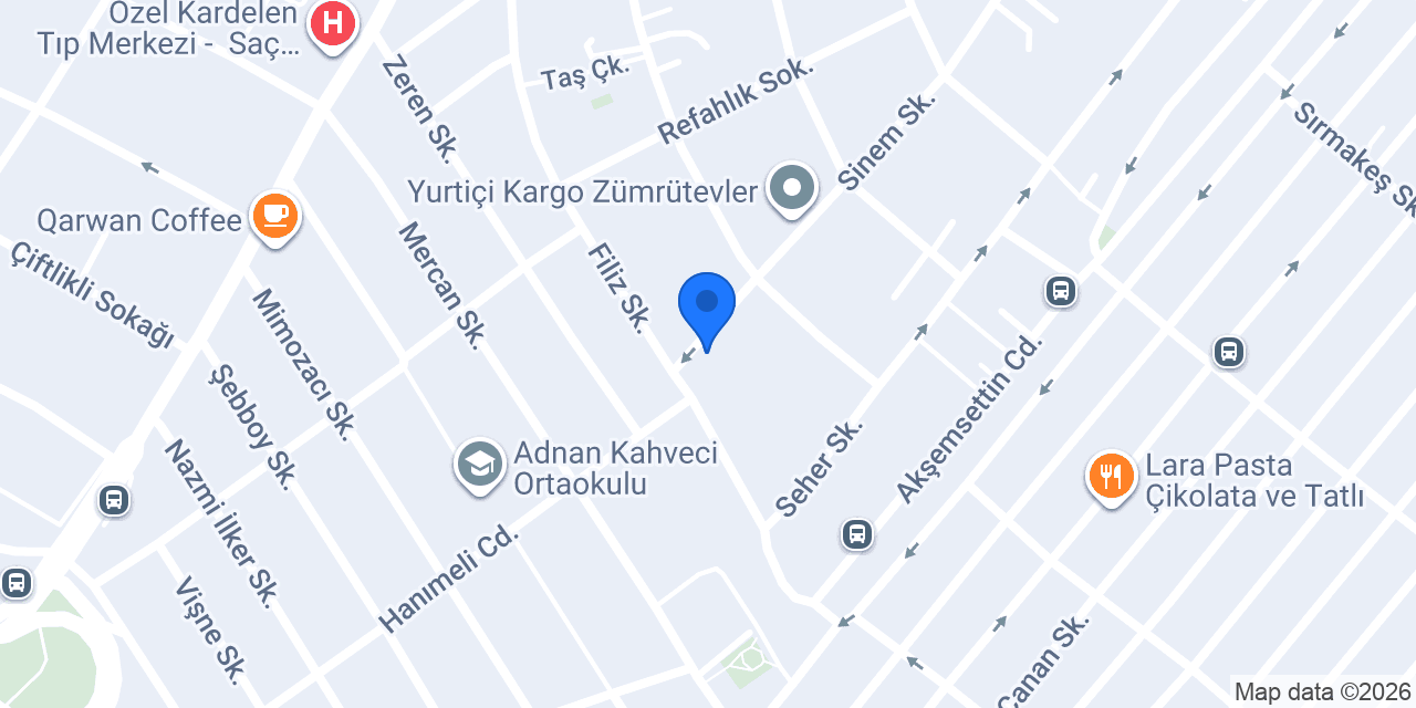 Anıl Kırtasiye - Terzi konumu
