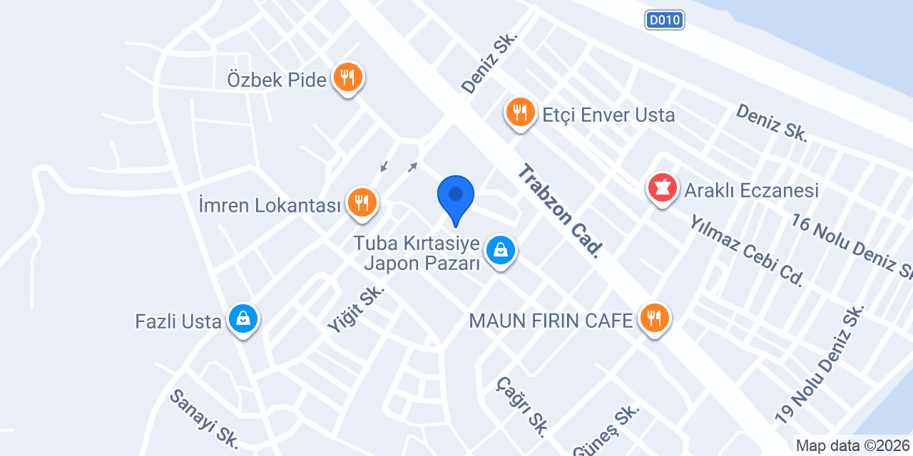 KERVANYOLU RESTORAN konumu