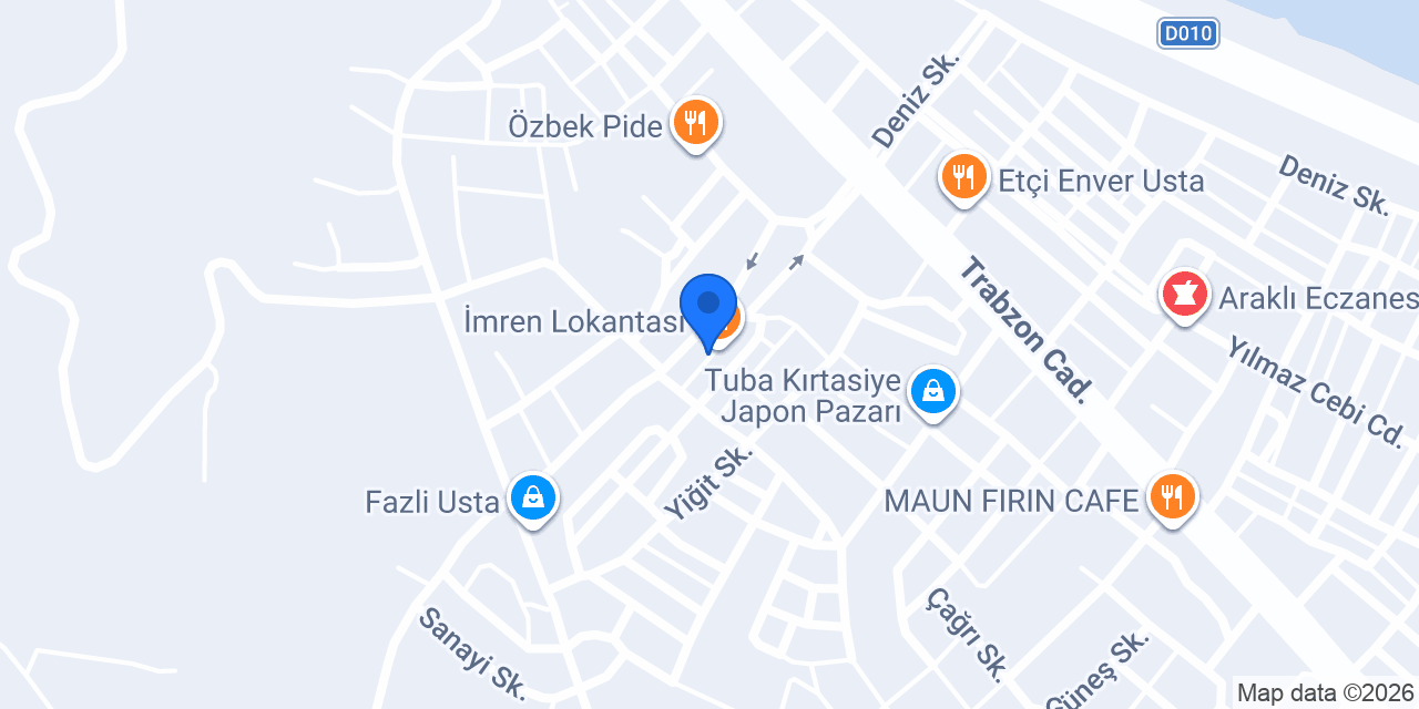 özderya iletişim konumu