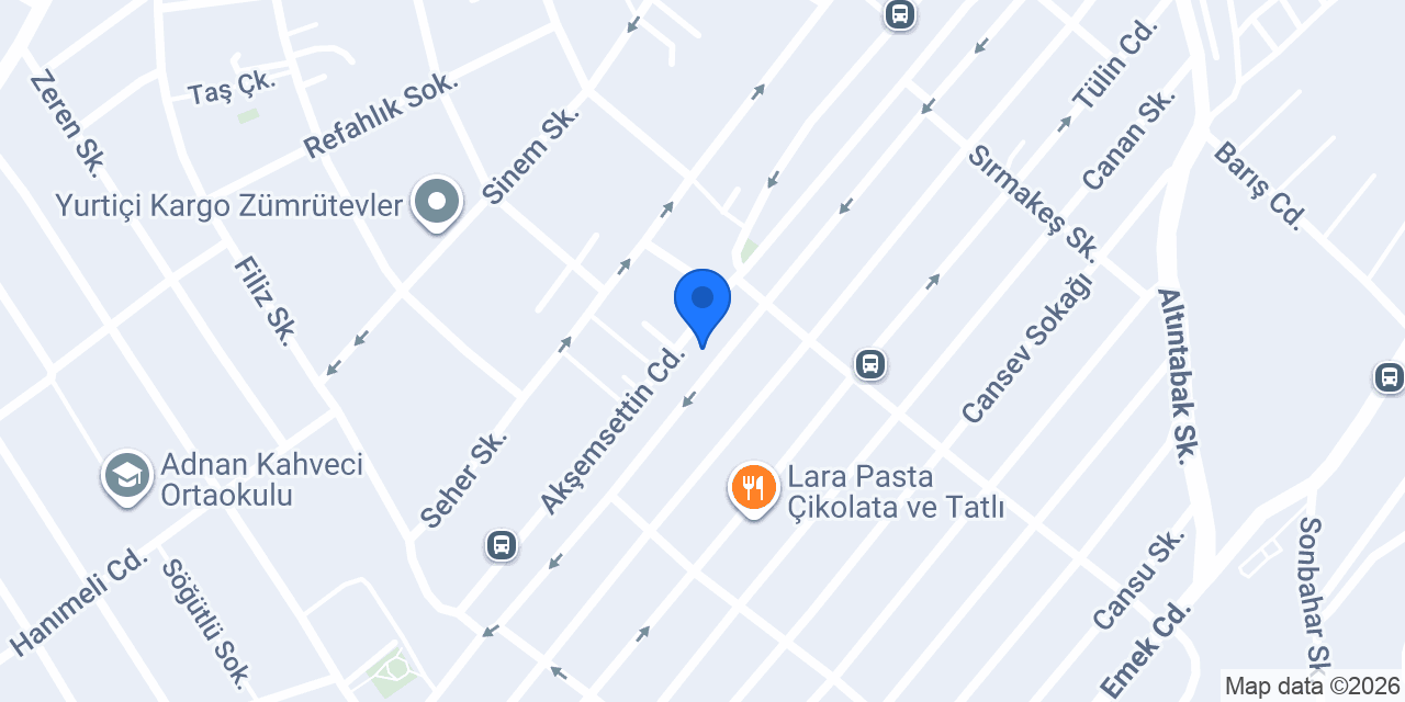 Yaren Süpermarket konumu