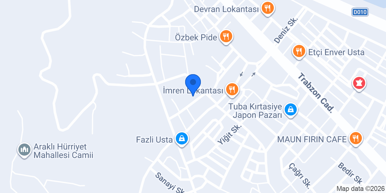 Beşiroğlu Ekmek Fırını konumu