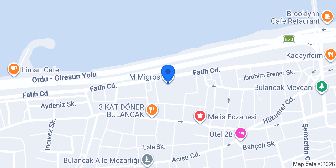 M Migros konumu