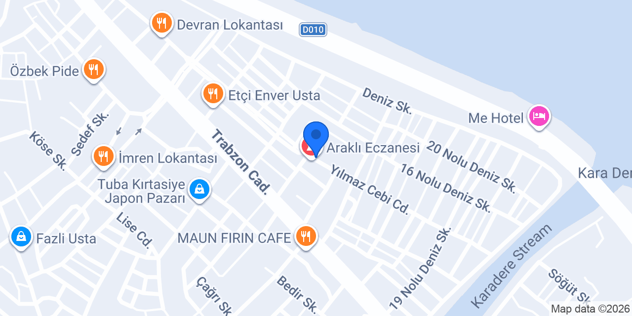 Sağlık Eczanesi konumu