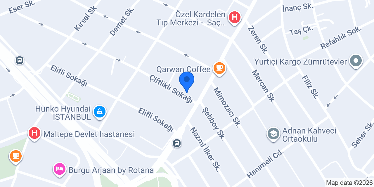 MK ÖZ SARIYER konumu