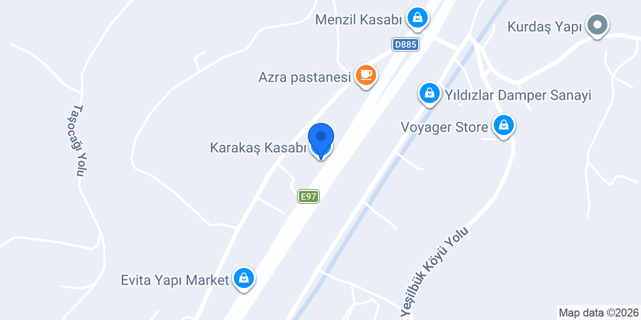 Karakaş Kasabı konumu