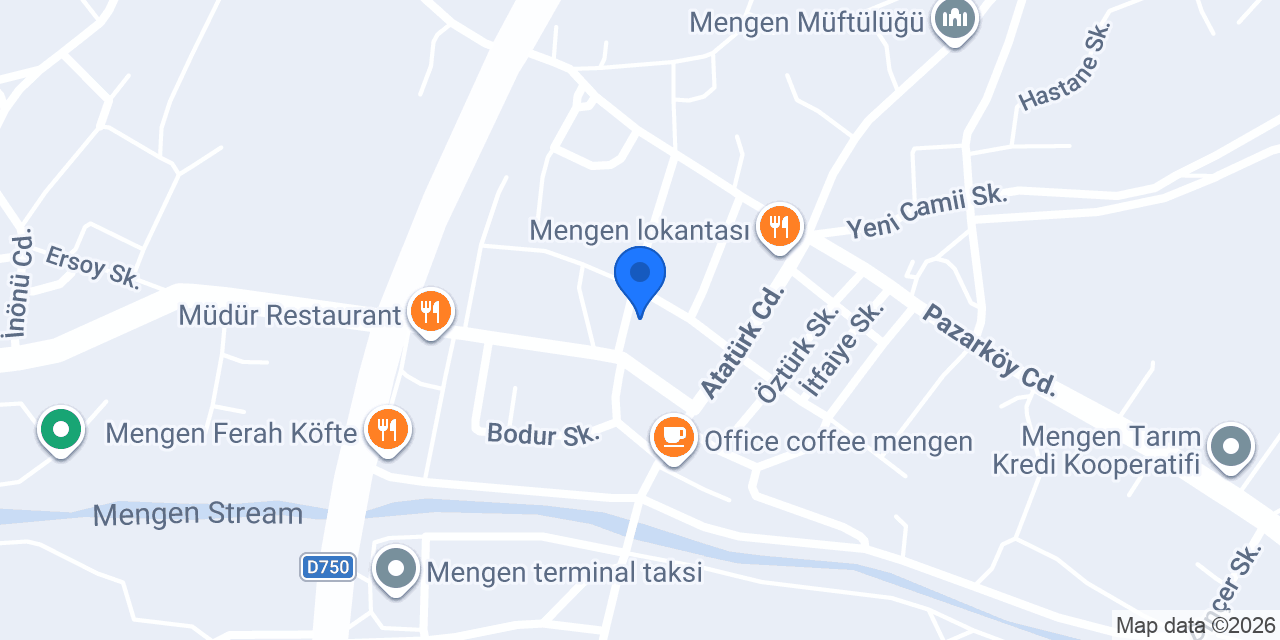 Mengen Umut Cafe Bistro konumu