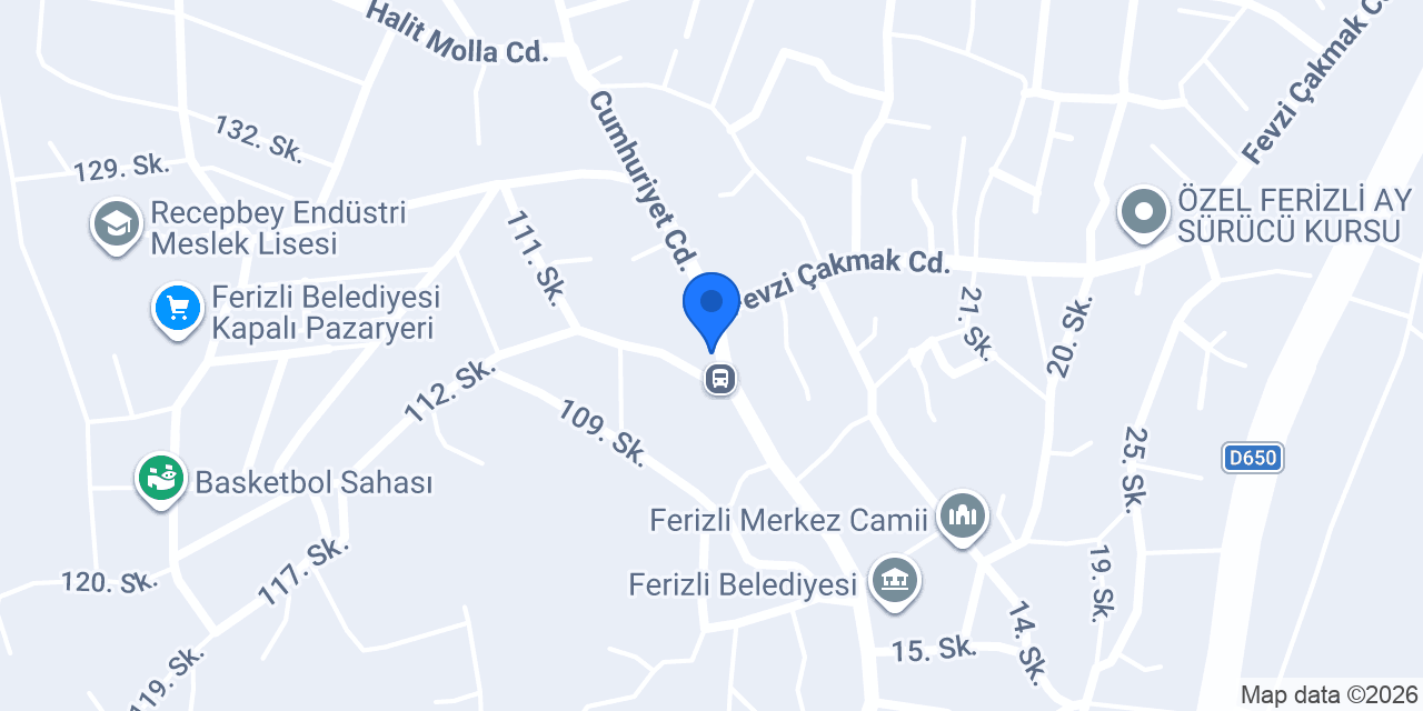 ADA SARAYLI Pastaneleri konumu