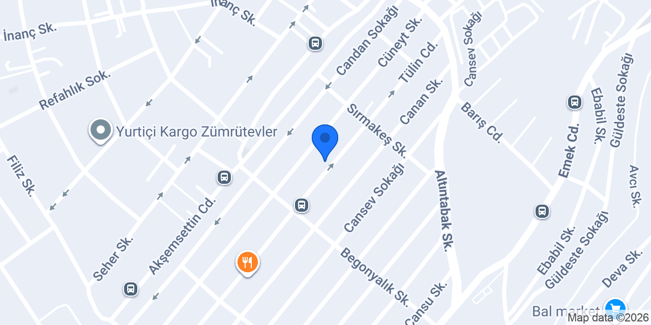 EMİR PETSHOP (zümrütevler) konumu