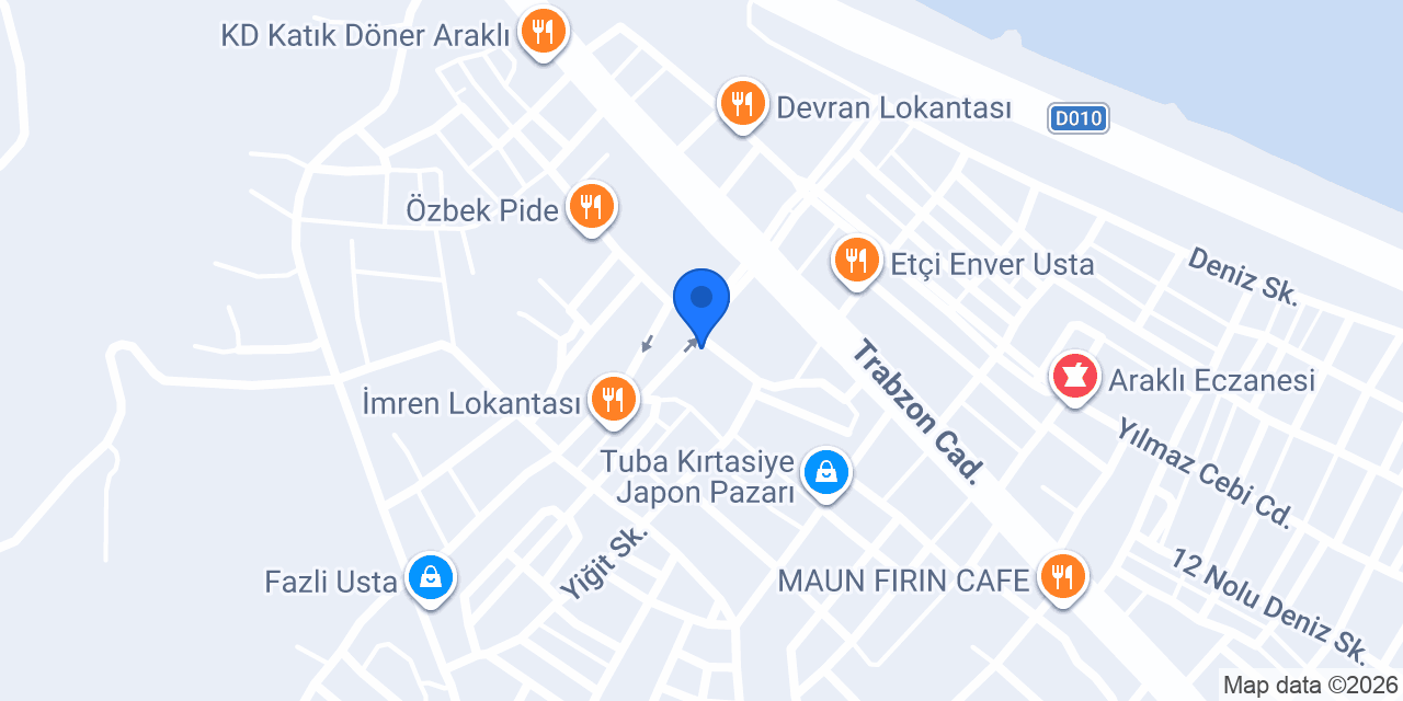 Stüdyo Saray konumu