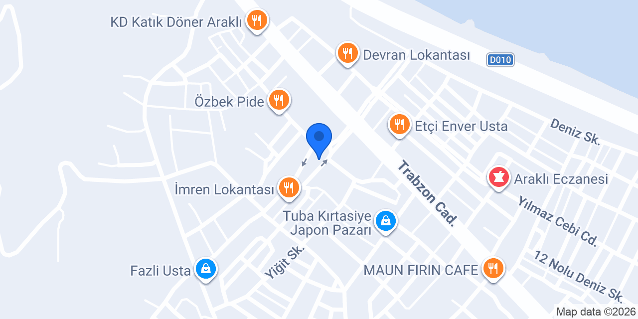 Vodafone Cep Merkezi konumu