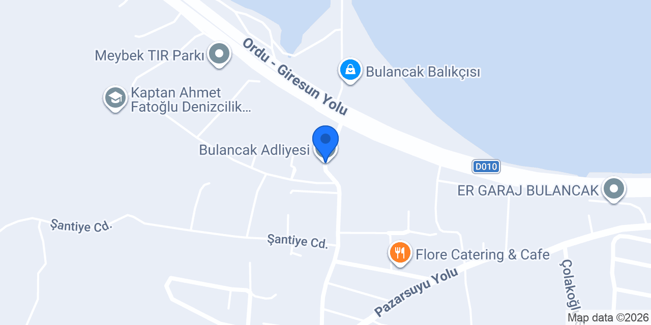 Bulancak Adliyesi konumu