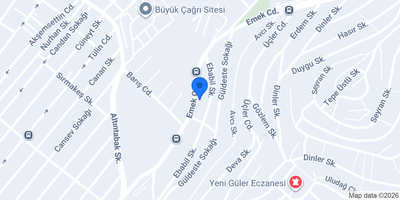 Emek Lostra Terzi Kuru Temizleme konumu