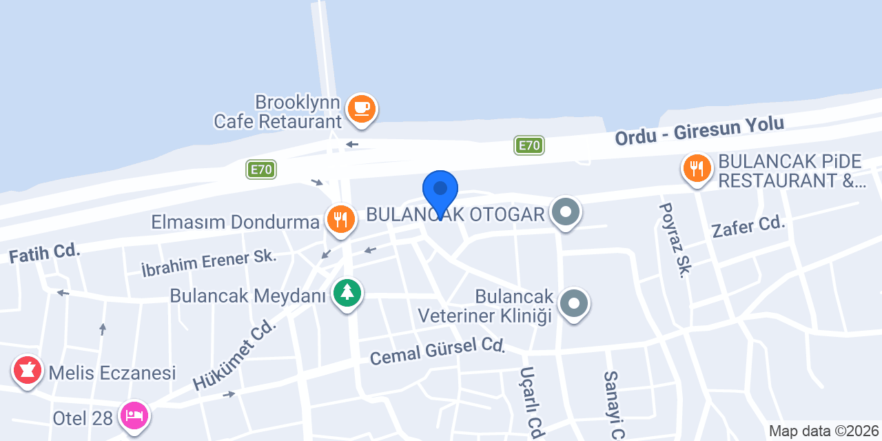 Gönül Moda Evi konumu